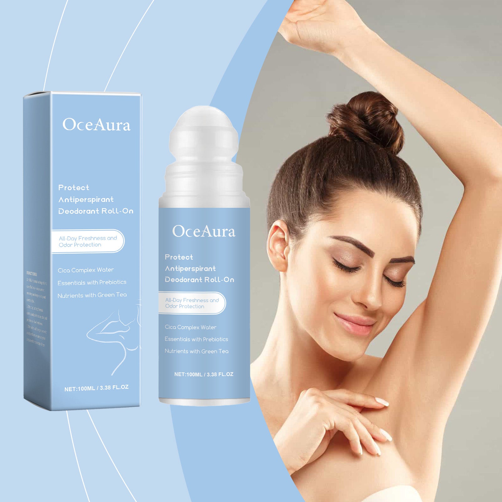 OceAura Underarm Deodorant Pearls – Long-Lasting Freshness Body Care