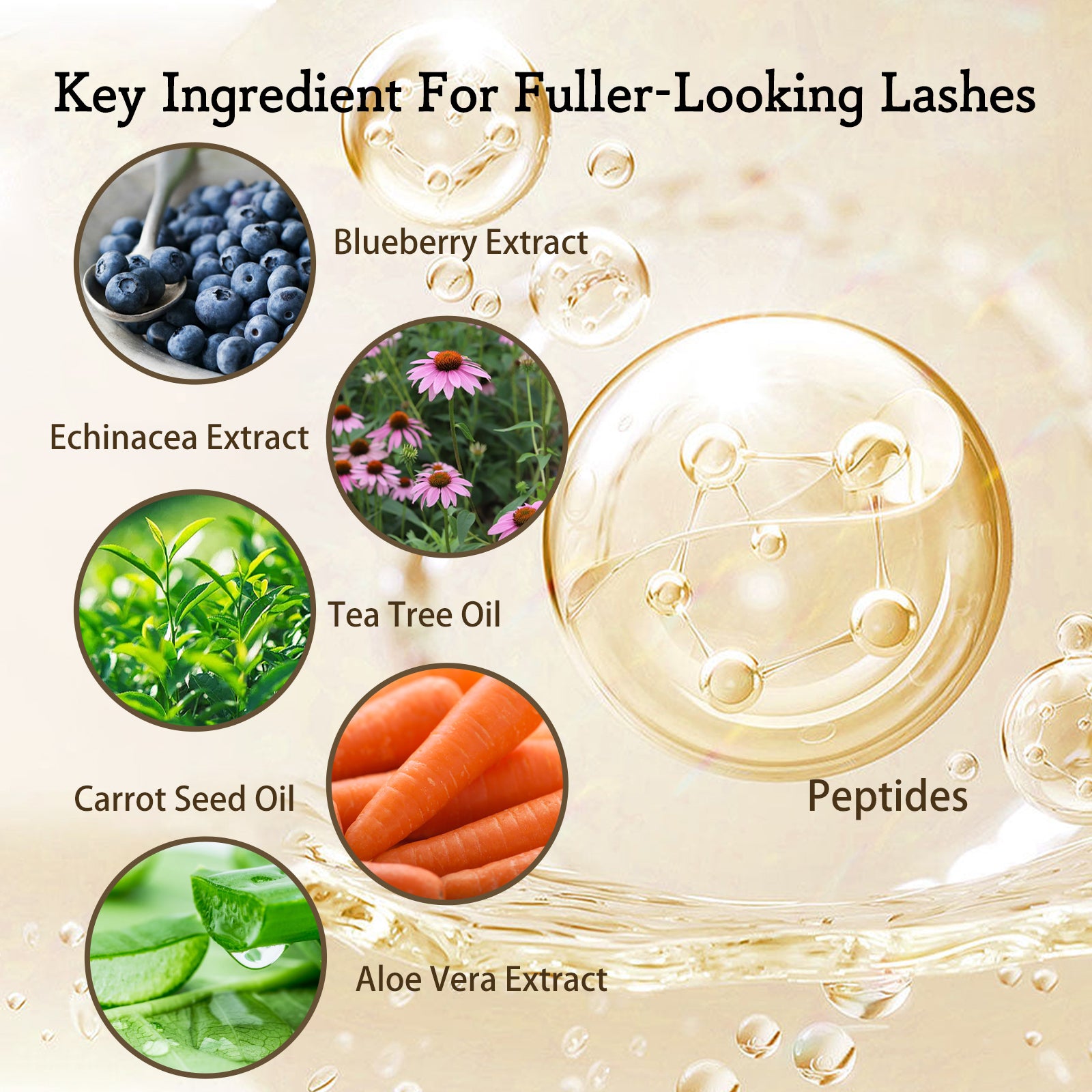 EELHOE Eyelash & Eyebrow Growth Serum – Lengthening Lash Enhancer