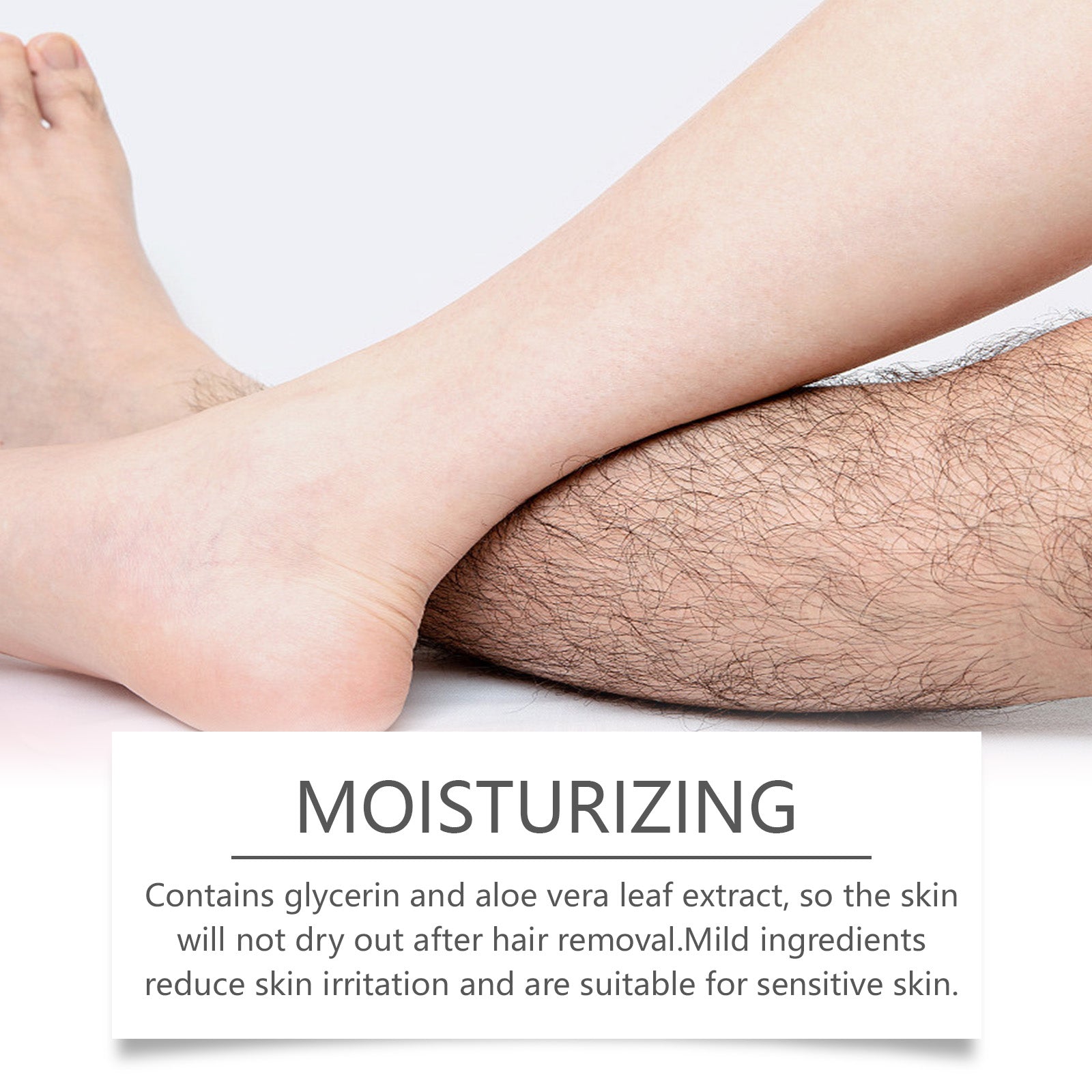 OUHOE Hair Removal Mousse Spray – Gentle Body & Leg Hair Remover