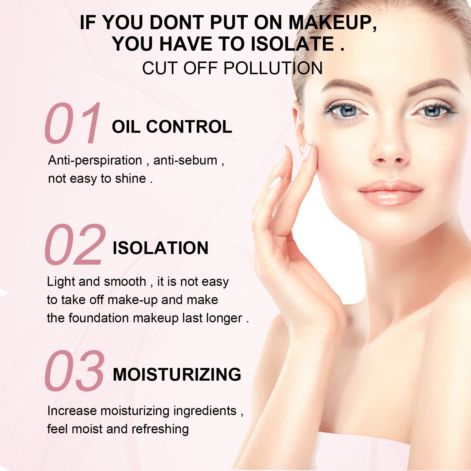 EELHOE Makeup Primer Gel – Hydrating Smoothing Makeup Base