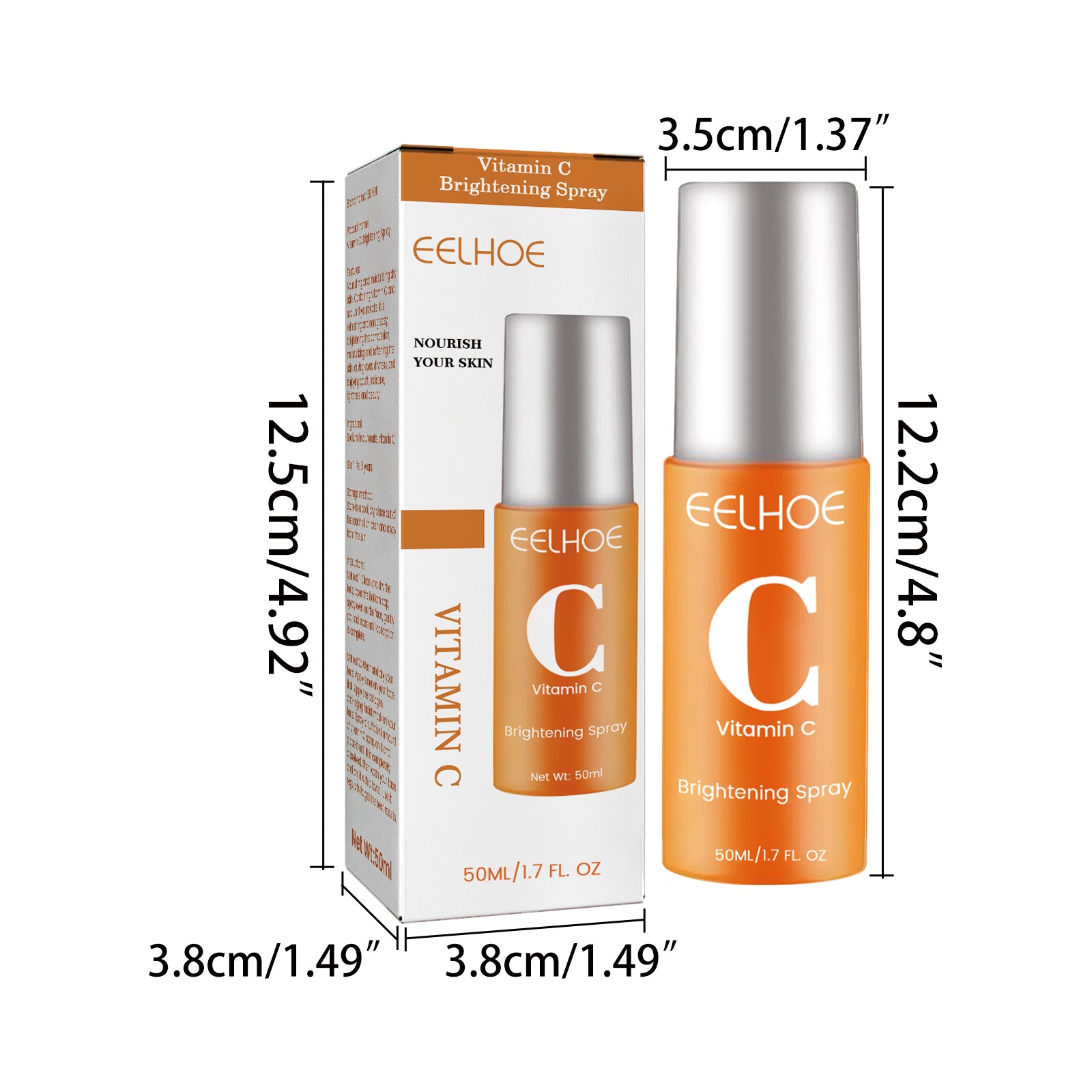 EELHOE Vitamin C Moisturizing Spray – Hydrating Brightening Face Mist