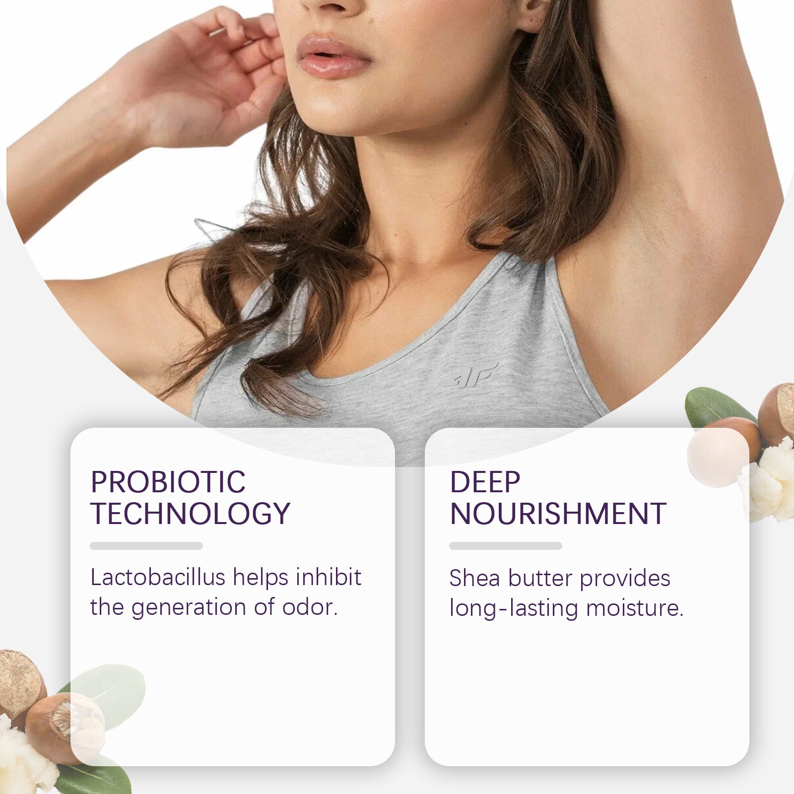 West&Month Deodorizing Body Care Cream – Niacinamide Freshness Moisturizer