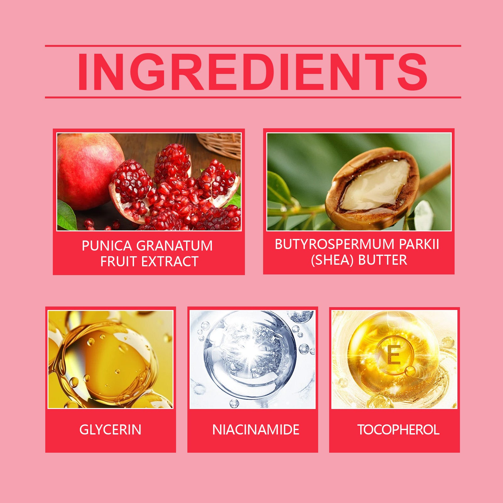 EELHOE Red Pomegranate Lip Mask – Deep Moisturizing Overnight Lip Care