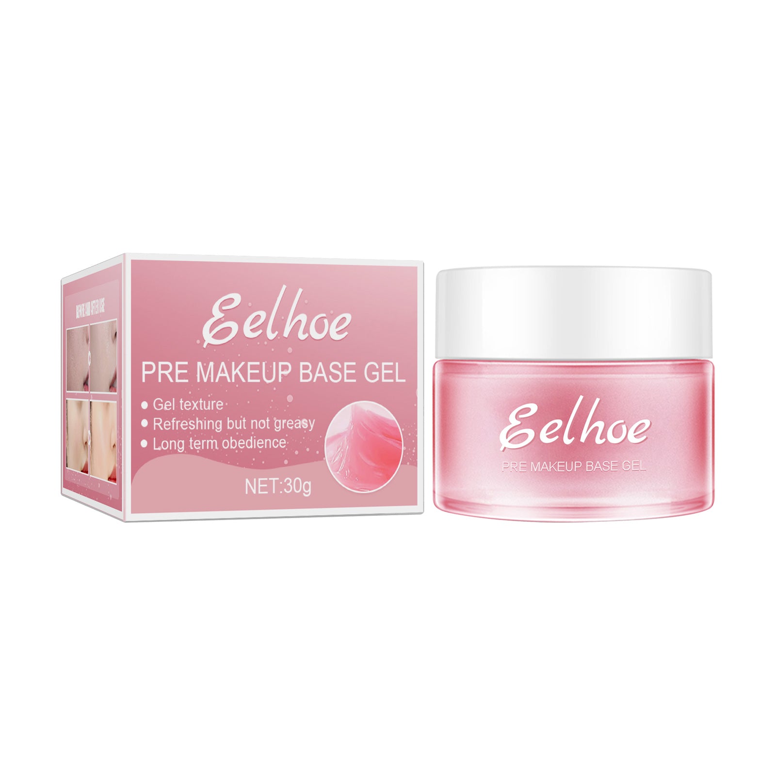 EELHOE Makeup Primer Gel – Hydrating Smoothing Makeup Base