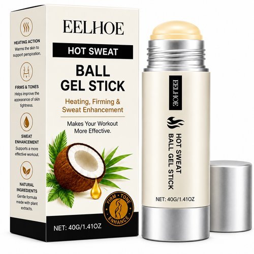 Eelhoe Hot Sweat Ball Gel Stick with packaging on a white background