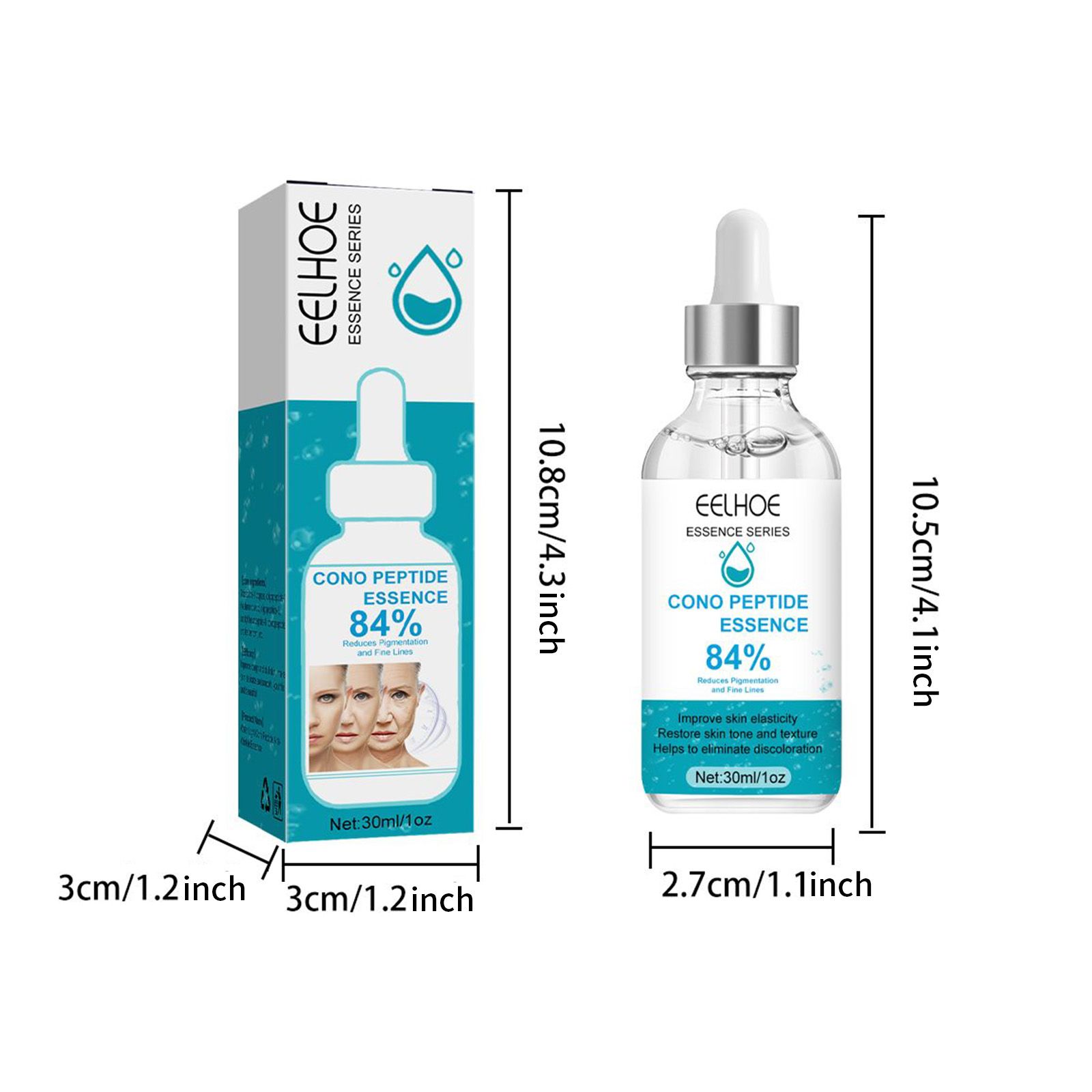 EELHOE Peptide Anti-Wrinkle Serum – Hydrating Firming Face Essence