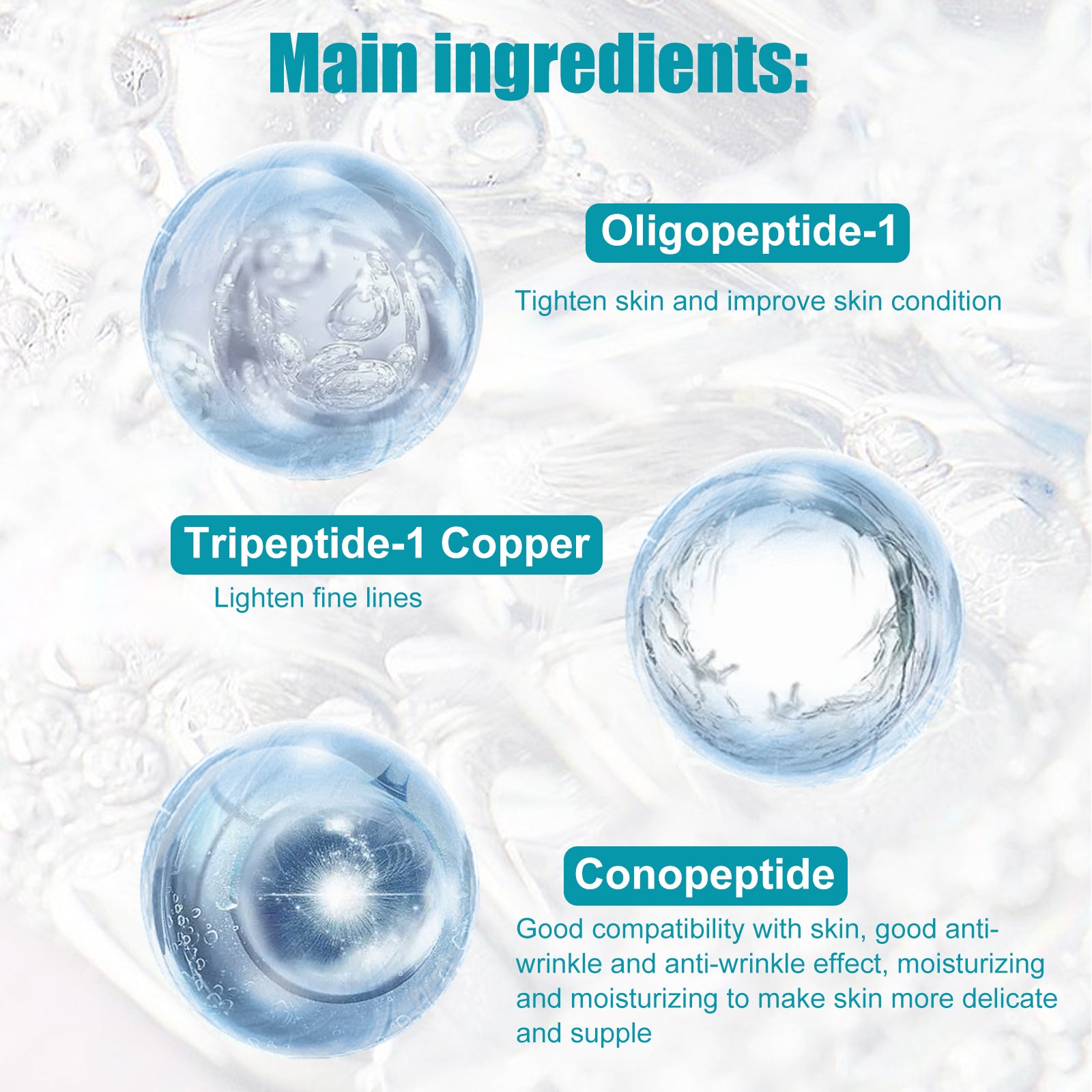 EELHOE Peptide Anti-Wrinkle Serum – Hydrating Firming Face Essence