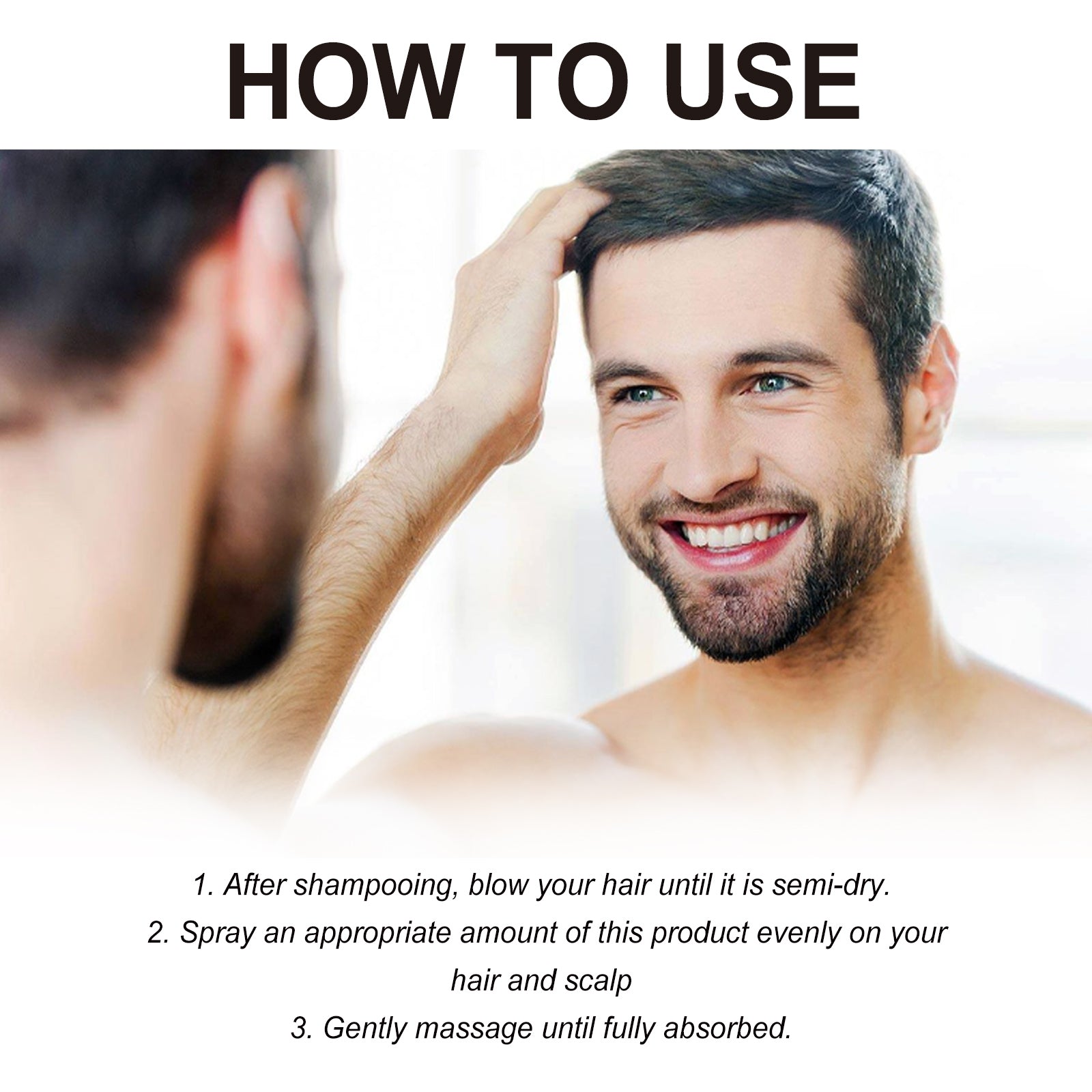 EAST MOON Hair Growth Spray – Oil Control & Scalp Moisturizing Treatment